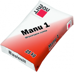 Baumit Manu 1 штукатурна суміш 25 кг
