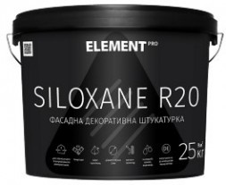 ELEMENT PRO Siloxane R20 декоративна штукатурка акрилова 25 кг