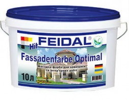 FEIDAL HIT-Fassadenfarbе Optimal акрилова фасадна фарба 10л