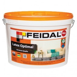 FEIDAL Latex Optimal латексна фарба для внутрішніх робіт 10л