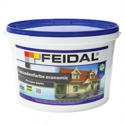 FEIDAL FASSADENFARBE ECONOMIC акрилова фарба для стін 10л