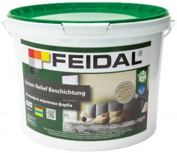 FEIDAL Innen-Relief Beschichtung рельєфна акрилова фарба 10л
