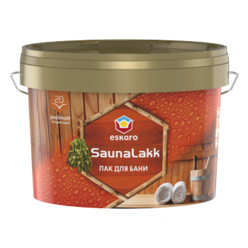 Eskaro Saunalakk лак для бань и саун 2.4л
