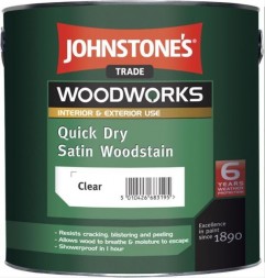 Johnstones Quick Dry Satin Woodstain антисептик для деревини 2,5 л
