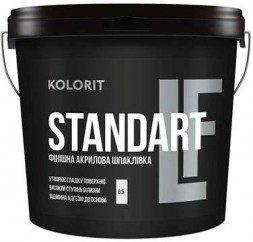 Kolorit Standart LF фінішна акрилова шпаклівка 17кг