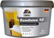 Dufa Samtlatex 10 стійка до миття латексна фарба 10л
