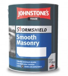 Johnstones Stormshield Smooth Masonry Finish акрилова фарба фасадна 10л