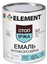 ELEMENT Стоп Іржа емаль алкідна антикорозійна (3в1) 2,5л