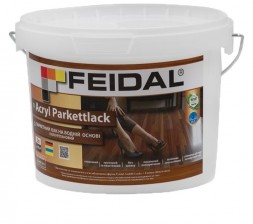 FEIDAL Acryl Parkettlack glans поліуретановий лак для паркету 10л