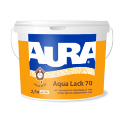Aura Aqua Lack 70 водний глянсовий лак 10л