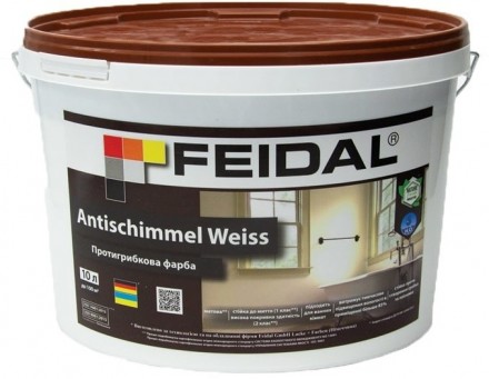 FEIDAL Antischimmel Weiss фарба для вологих приміщень 10л