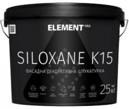 ELEMENT PRO Siloxane К15 акриловая декоративная штукатурка 25 кг