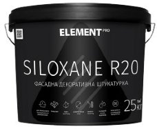 ELEMENT PRO Siloxane R20 акриловая декоративная штукатурка 25 кг