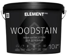 ELEMENT PRO Woodstain аква-антисептик для дерева 10л