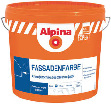 Alpina Expert Fassadenfarbe водоразбавляемая фасадная краска 10л
