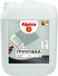 Alpina универсальная акриловая грунтовка 10л