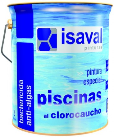 Isaval Сlorocaucho Piscinas фарба для басейну 16л