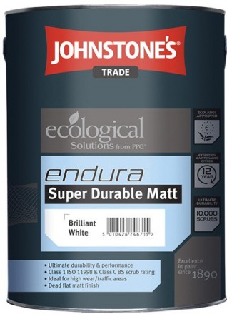 Johnstones Endura Super Durable Matt довговічна фарба 5л
