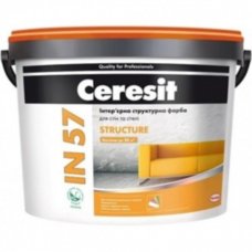 Ceresit IN 57 Structure База А белая интерьерная краска 10л