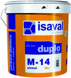 Isaval duplo М-14 — экстрабелая матовая краска 15л