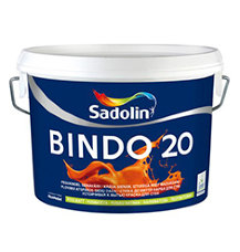 Sadolin Bindo 20 водоэмульсионная краска 10л