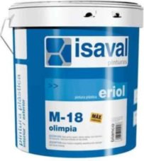 Isaval eriol M-18 акриловая матовая краска 15л