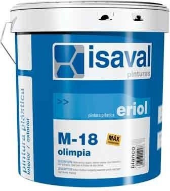 Isaval eriol M-18 акрилова матова фарба 15л