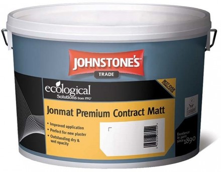 Johnstones Jonmat Premium Contract Matt фарба для стін та стелі 10л