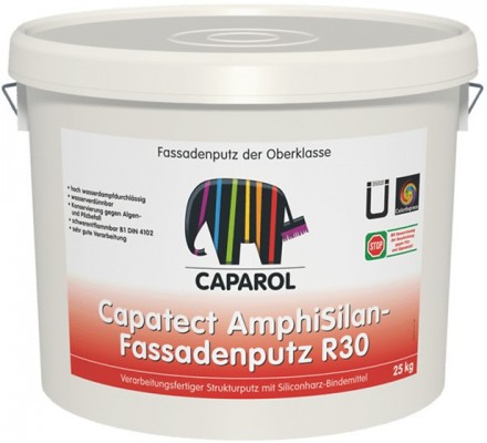 CAPAROL Amphisilan Fassadenputze R 20 силіконова штукатурка «короїд» 25кг