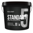 Kolorit Standart 5 матовая латексная краска 9л Kolorit Standart 5 матовая латексная краска 9л