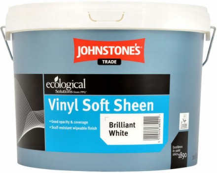 Johnstones Vinil Soft Sheen вінілова фарба для внутрішніх робіт 10л