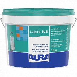 Aura Luxpro K&amp;B краска для кухонь и ванных комнат 10л