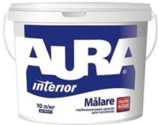 Aura Malare ультрабелая краска для потолков и стен 10л