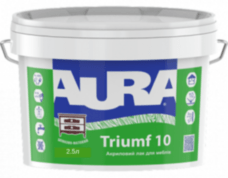 AURA Triumf 10 акриловый лак для мебели 2,5л
