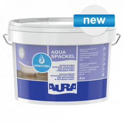 Aura Luxpro Aqua Spackel влагостойкая акриловая шпатлевка 16кг