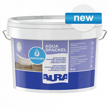 Aura Luxpro Aqua Spackel влагостойкая акриловая шпатлевка 16кг