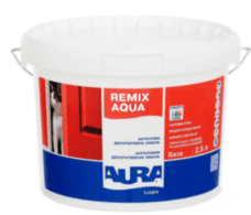 Aura Luxpro Remix Aqua декоративная эмаль акриловая для интерьеров 2,5л
