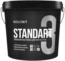 Kolorit Standart 3 латексная краска для стен и потолков 9л Kolorit Standart 3 латексная краска для стен и потолков 9л