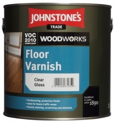 Johnstones Floor Varnish Gloss паркетный лак 5л 