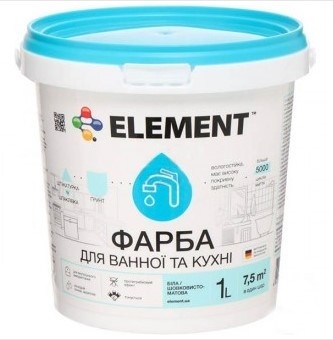 ELEMENT фарба для ванної та кухні 5л