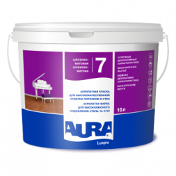 Aura Luxpro 7 акрилатная краска для интерьера 10л