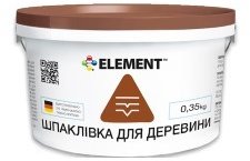 ELEMENT акриловая шпаклевка для дерева 0.35кг