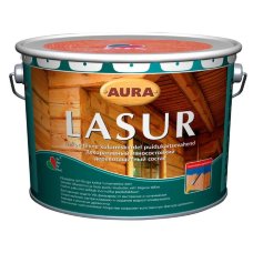 AURA Lasur краска для дерева "тик" 9л