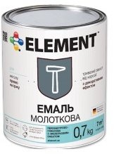 ELEMENT молотковая алкидная грунт-эмаль 2кг