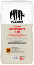 CAPAROL Capatect Mineral-Leichtputz R20 минеральная штукатурка "короед" 25кг