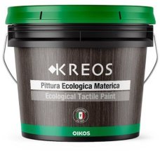 Oikos Kreos декоративная штукатурка с эффектом под ткань 4л