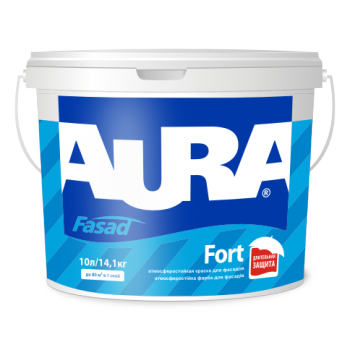 Aura Fasad Fort фарба для фасадів 10л