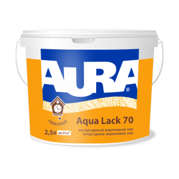 Aura Aqua Lack 70 водний глянсовий лак 10л