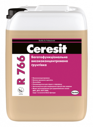 Ceresit R 766 висококонцентрована ґрунтовка для фасадів та інтер&amp;#39;єрів 2л