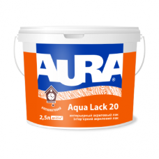 Aura Aqua Lack 20 акриловый интерьерный лак 10л